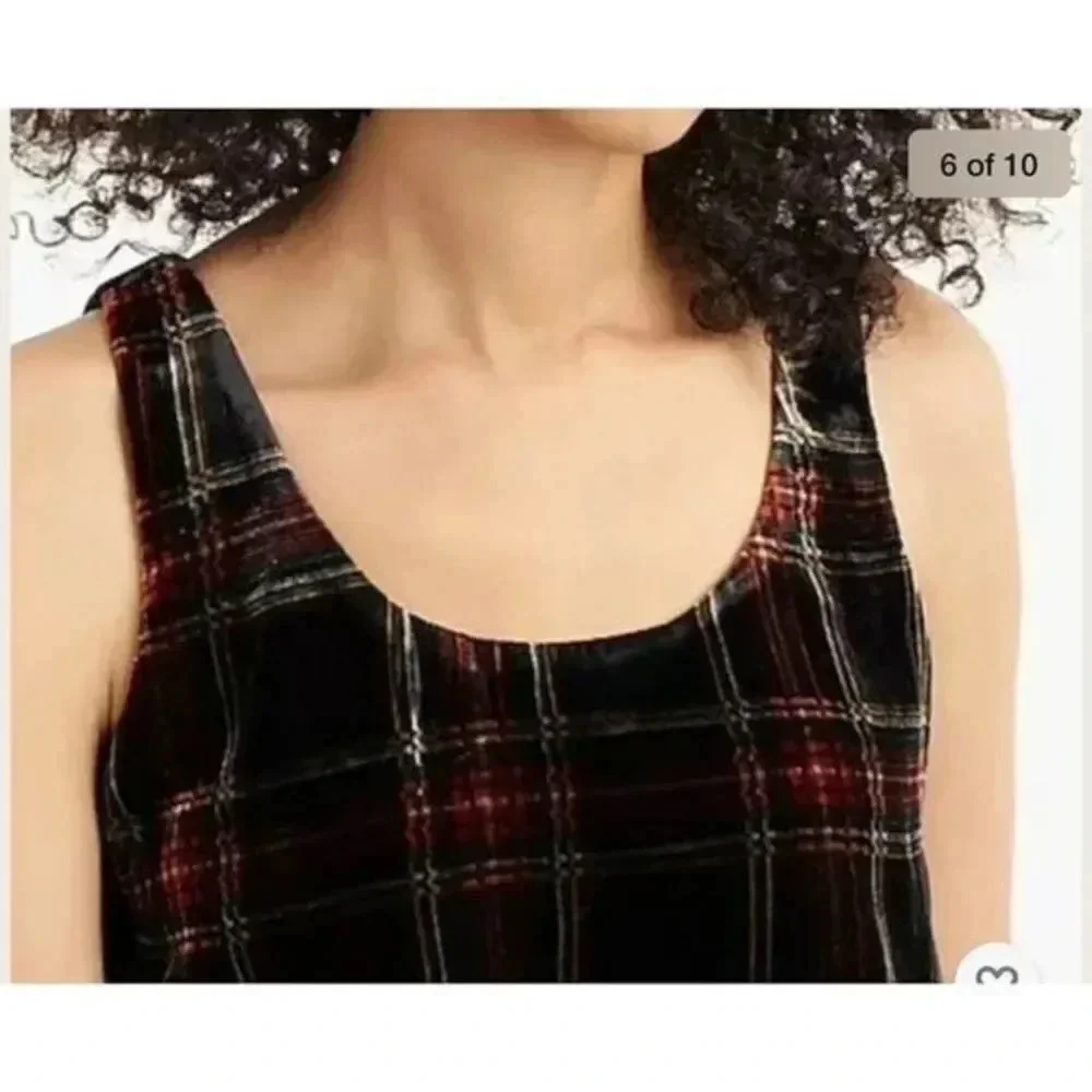 J.Crew velvet tank